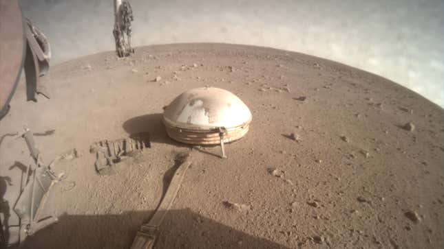 InSight's seismometer on Mars.